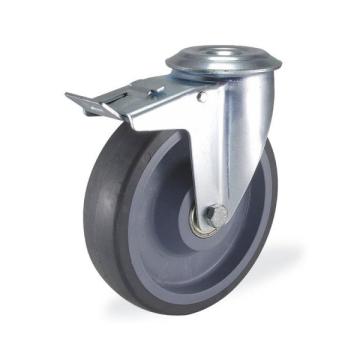 Колёсная опора KAMA 3300-CTR-125-F18 с тормозом