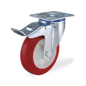 Колёсная опора KAMA 3302-PUS-125-F18 с тормозом