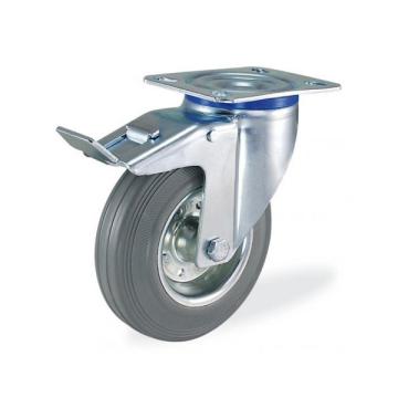 Колёсная опора Kama 3302-SES-160-F18 с тормозом