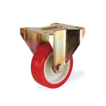 Колёсная опора KAMA 3607-PUR-200 неповоротная