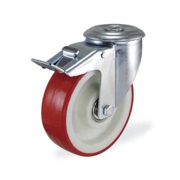 Колёсная опора KAMA 3800-PUR-100-F18 с тормозом