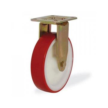 Колёсная опора KAMA 4107-PUR-150 неповоротная