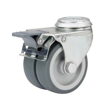 Колёсная опора ALEX A-2700-MTB-075-F18 с тормозом