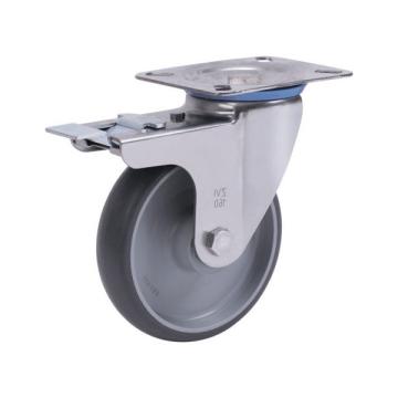 Колёсная опора ALEX A-3302-MTB-100-F18 с тормозом