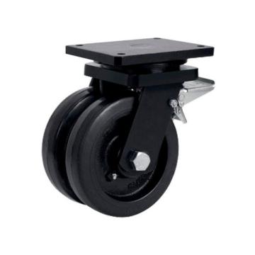 Колёсная опора ALEX A-6702-DYR-250-F09 с тормозом