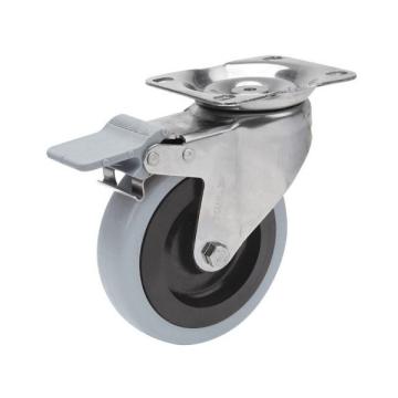 Колёсная опора ALEX A-S-3302-MEB-080-F18 с тормозом