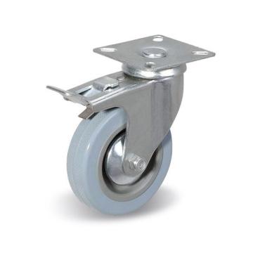 Колёсная опора Китай C-1702-MTB-125-F18 с тормозом