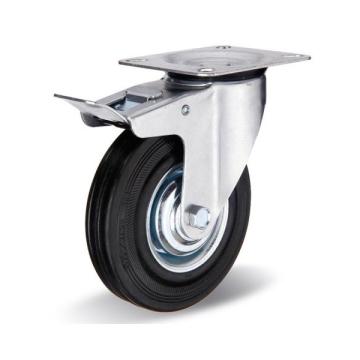 Колёсная опора Китай C-3302-SLS-125-F18 с тормозом