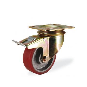 Колёсная опора KAMA K-4102-DOR-080-F18 с тормозом