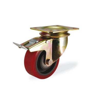 Колёсная опора KAMA K-4102-KOR-080-F18 с тормозом