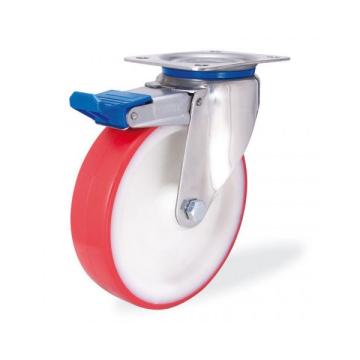 Колёсная опора KAMA S-3202-PUB-125-F18 с тормозом