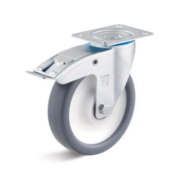 Колёсная опора TORWEGGE T-3302-MER-160-F18 c тормозом