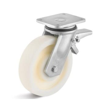 Колёсная опора TORWEGGE T-4302-RPR-125-F09 c тормозом