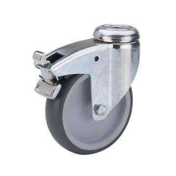 Колёсная опора ALEX TW-2800-MTB-125-F18 с тормозом