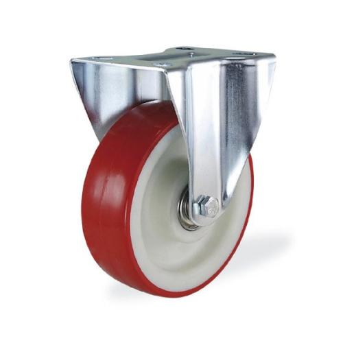 Колёсная опора KAMA 3207-PUR-150 неповоротная