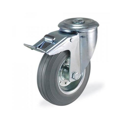 Колёсная опора Kama 3300-SES-180-F18 с тормозом