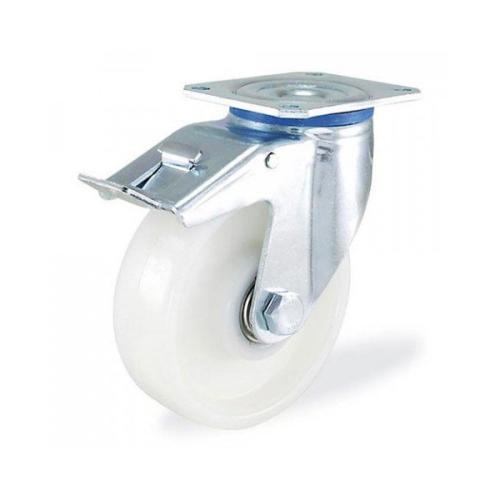 Колёсная опора KAMA 3802-RPR-100-F18 с тормозом