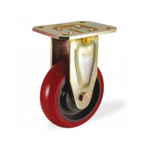 Колёсная опора KAMA 4107-K2OR-125 неповоротная