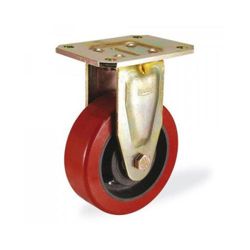 Колёсная опора KAMA 4107-KUR-100 неповоротная