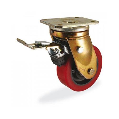 Колёсная опора KAMA 4302-KOR-250-F09 с тормозом