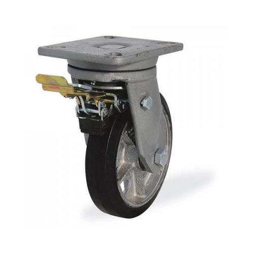 Колёсная опора KAMA 5102-DYR-250-F09 с тормозом