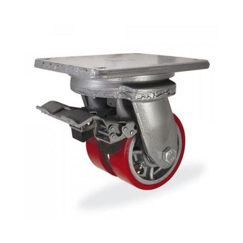 Колёсная опора KAMA 6702-DOR-150-F09 с тормозом