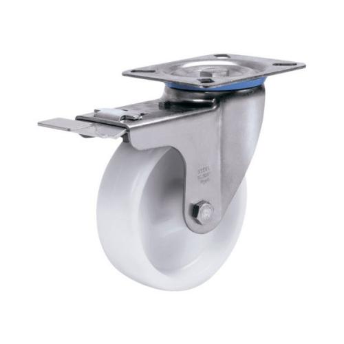 Колёсная опора ALEX A-3302-MMS-100-F18 с тормозом