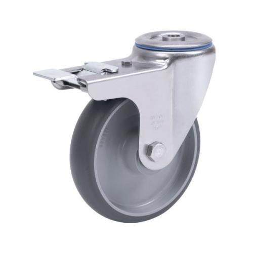 Колёсная опора ALEX A-S-3300-MTB-100-F18 с тормозом