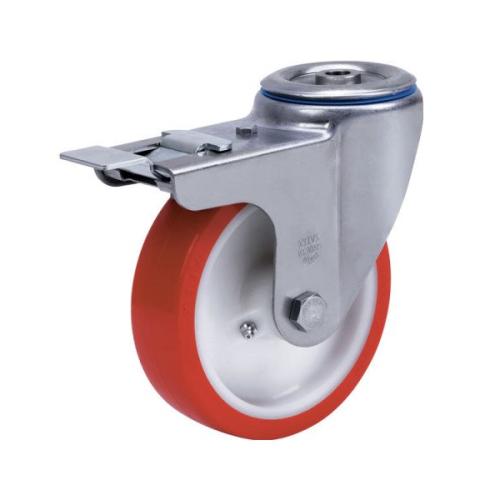 Колёсная опора ALEX A-S-3300-PUB-100-F18-L с тормозом