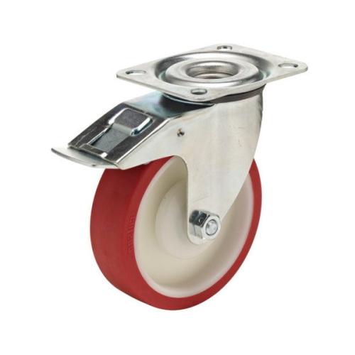 Колёсная опора Colson-3302-PUR-125-F18-U с тормозом