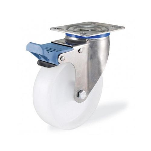 Колёсная опора KAMA S-3202-MMB-200-F18 с тормозом