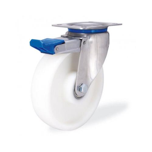 Колёсная опора KAMA S-3202-RPR-150-F18 с тормозом