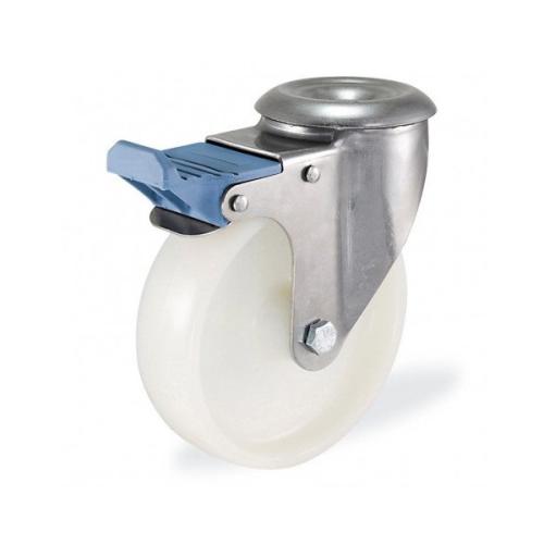 Колёсная опора KAMA S-3300-PPB-080-F18 с тормозом