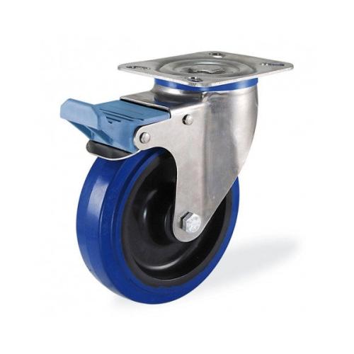 Колёсная опора KAMA S-3302-PRB-125-F18 с тормозом