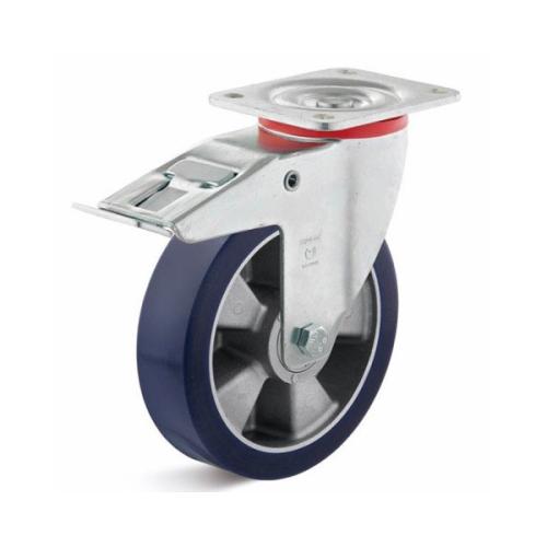 Колёсная опора TORWEGGE T-3202-ZEUR-125-F18 с тормозом