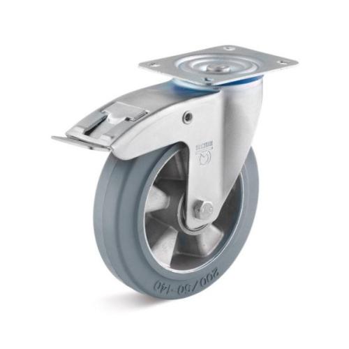 Колёсная опора TORWEGGE T-3302-ZER-160-F18 c тормозом