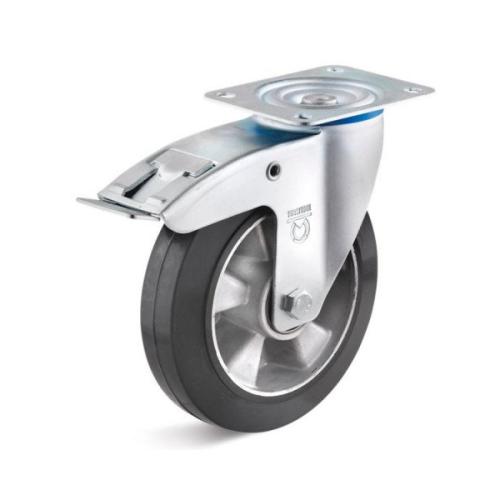 Колёсная опора TORWEGGE T-3302-ZYR-250-F18 c тормозом