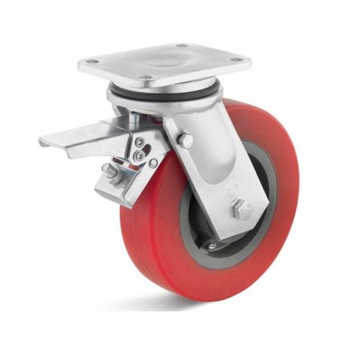 Колёсная опора TORWEGGE T-4302-DEUR-150-F09 c тормозом