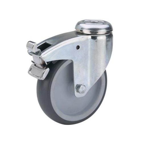 Колёсная опора ALEX TW-2800-MTB-125-F18 с тормозом